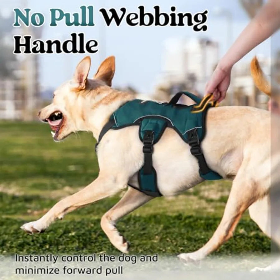 Escape Proof Adjustable Full Body Dog Harness
