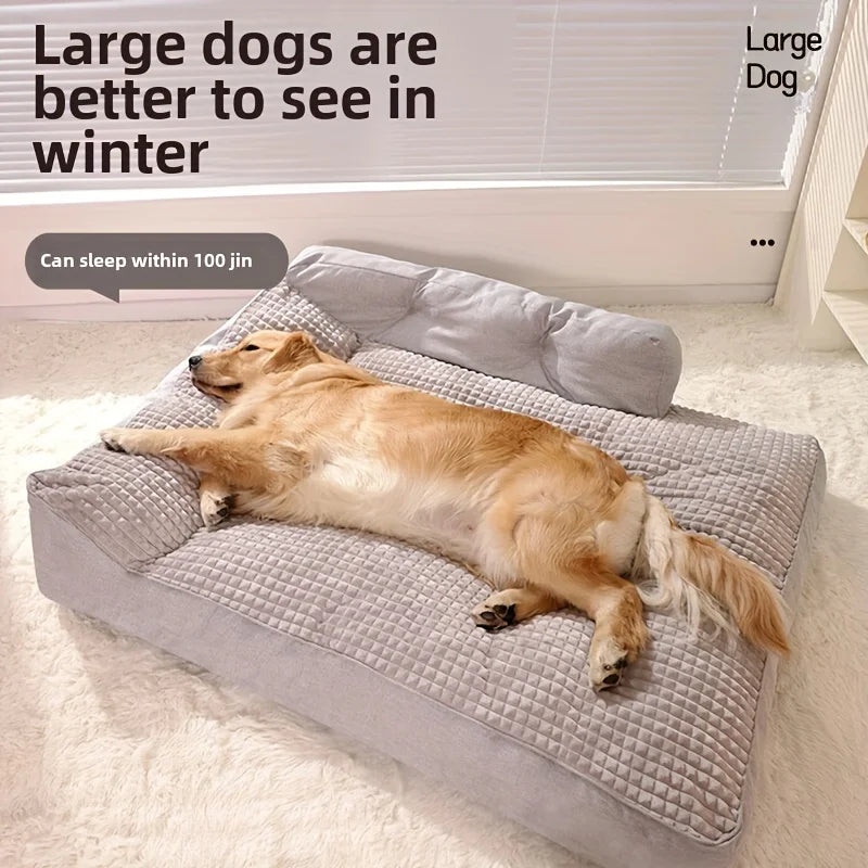 Soft washable Pet Bed with Non-Slip bottom