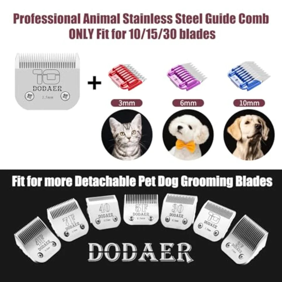Professional Dog Grooming Low Noise Corded Clippers