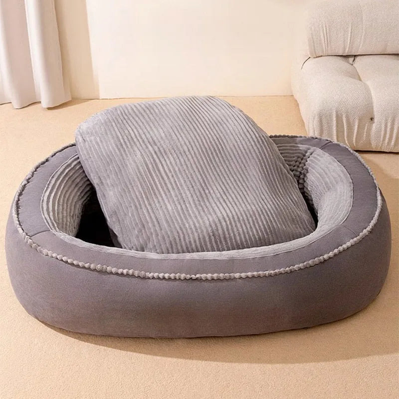 Soft Kennel Washable Dog & Cat Cushion Bed