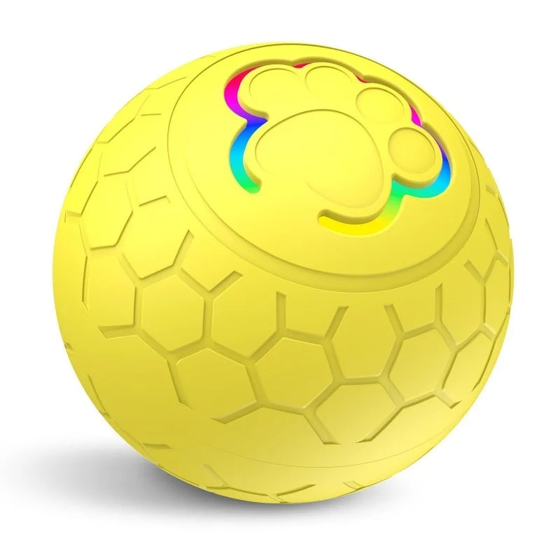 Smart Ball Electronic Interactive Pet Toy Bouncing, Rolling & Lights