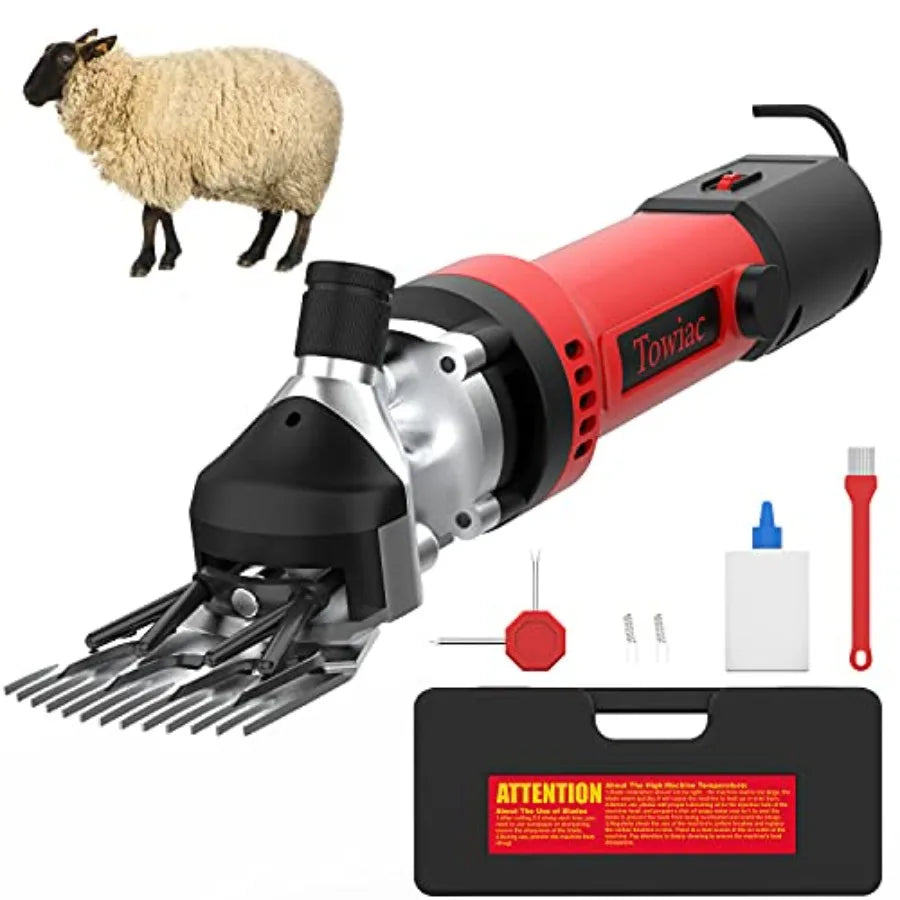 Heavy Duty 550W Professional Electric 6 Speed Sheep Clippers
