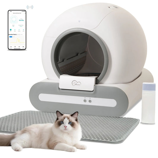 Self-Cleaning Cat Litter Box App Control