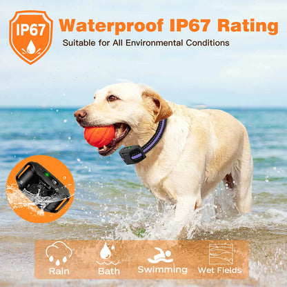 3300Ft Electric Waterproof Dog Training Collar Remote Control