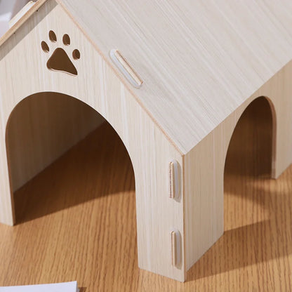 Wooden Nest Guinea Pig Squirrel Nest Dutch