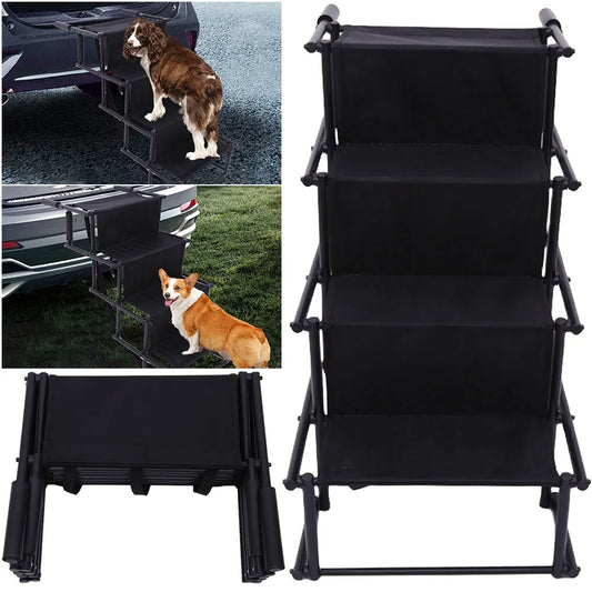 Nonslip 4 Steps Lightweight Portable Pet Ramp