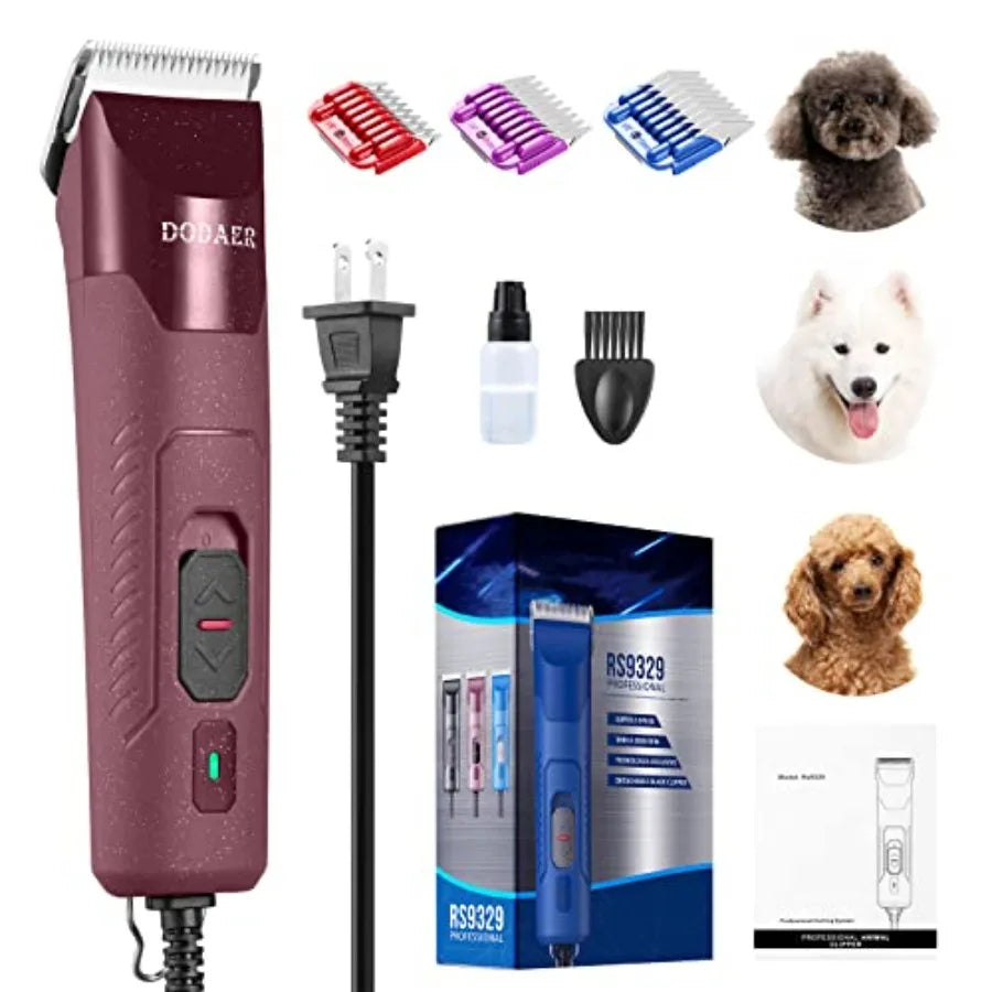 Professional Dog Grooming Low Noise Corded Clippers