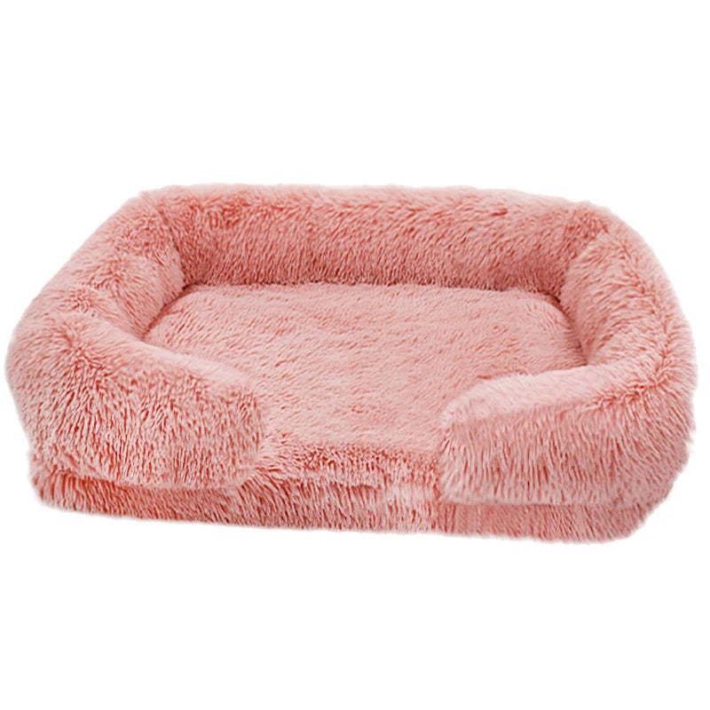 Thickened orthopedic dog bed removable, washable cover