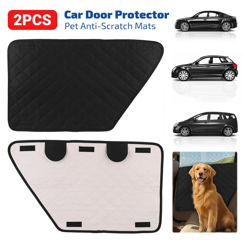 2Pcs Waterproof Anti-Scratch Washable Car Door Cover