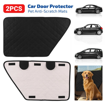 2Pcs Waterproof Anti-Scratch Washable Car Door Cover