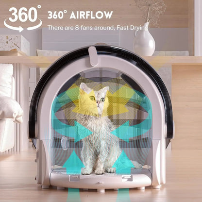 Automatic Pet Dryer Machine Cat & Dogs Dryer Box