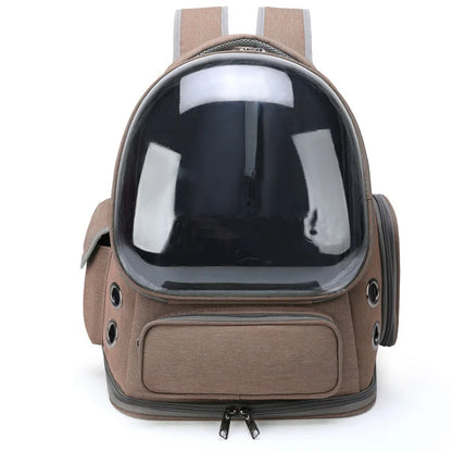 Breathable Pet Carrier Travel Backpack for Cats & Dogs