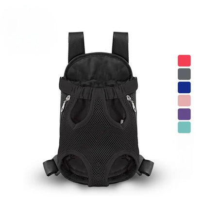 Double Shoulder Breathable Portable Pet Carrier Backpack