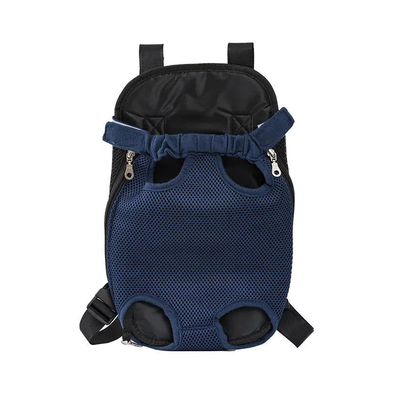 Double Shoulder Breathable Portable Pet Carrier Backpack