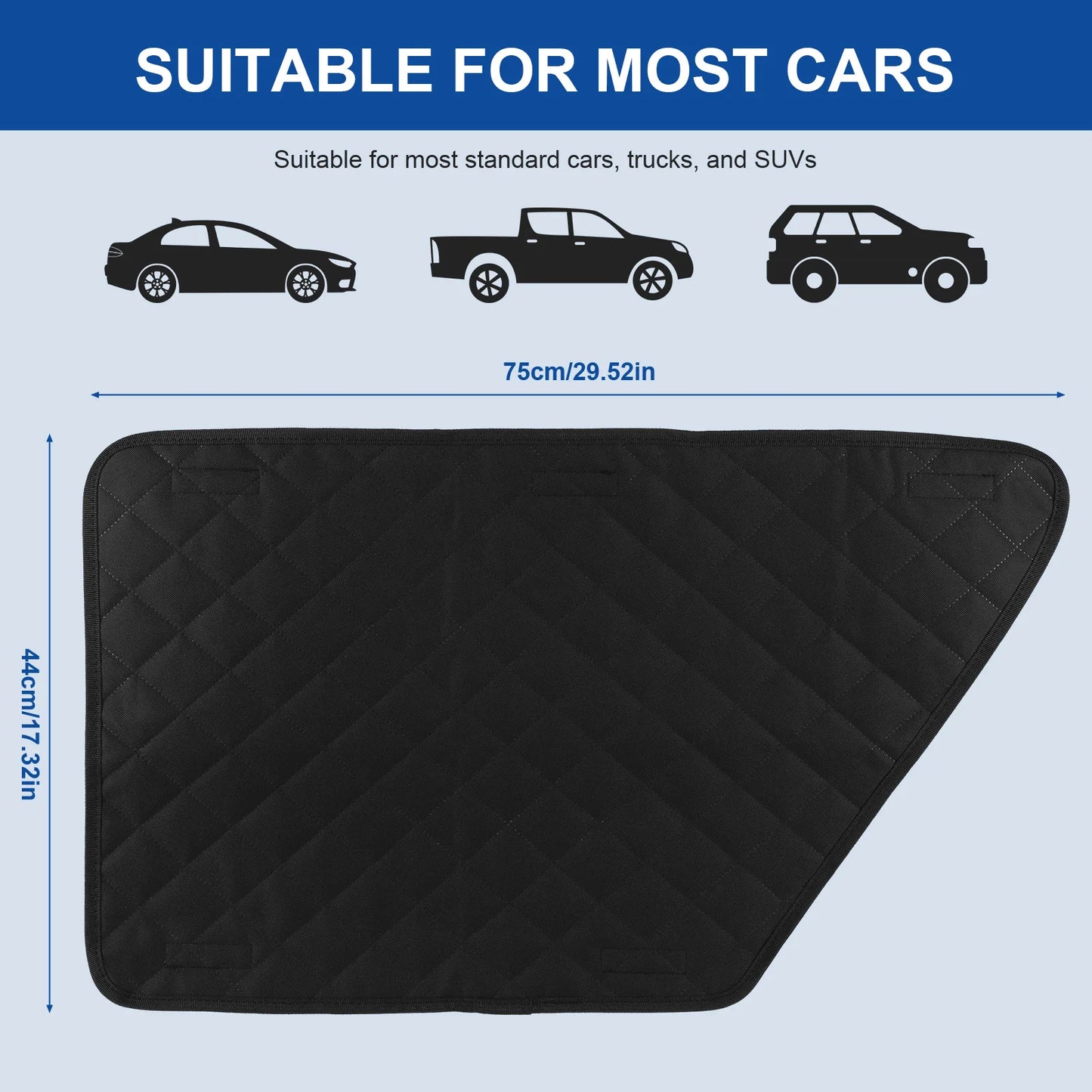 2Pcs Waterproof Anti-Scratch Car Door Interior Cover