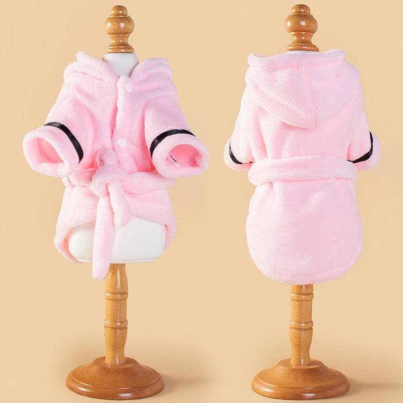Autumn and Winter Dog and Cat Pet Clothing Pajamas