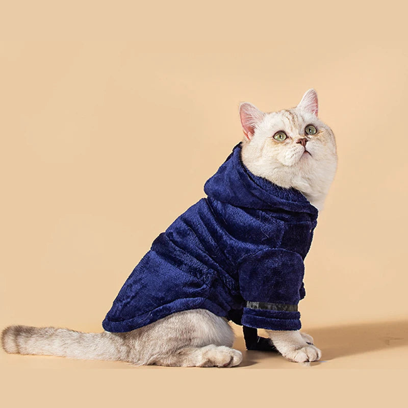 Autumn and Winter Dog and Cat Pet Clothing Pajamas