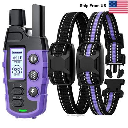 3300Ft Electric Waterproof Dog Training Collar Remote Control