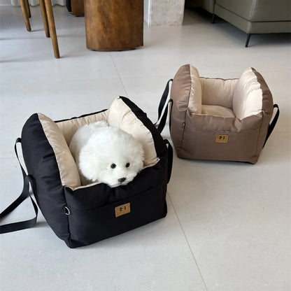 Pet Car Seat Bedding Travel Mattress with Safety Belt