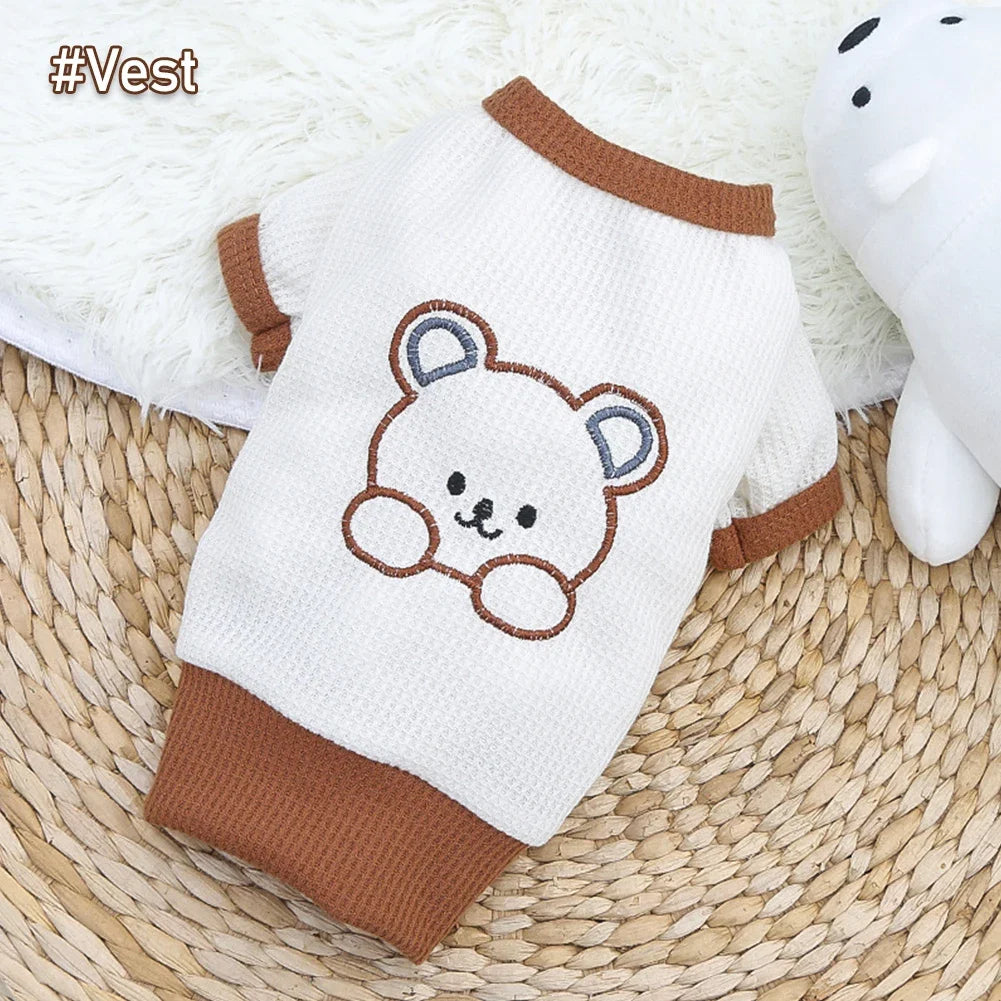 Spring Summer Dog Dress Pet Skirts