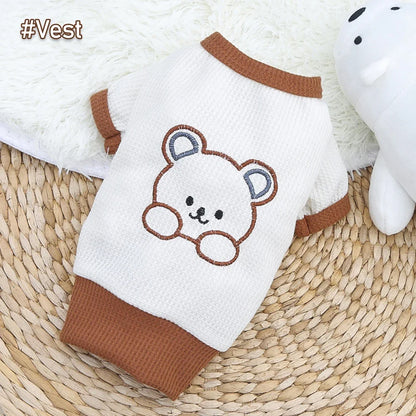 Spring Summer Dog Dress Pet Skirts