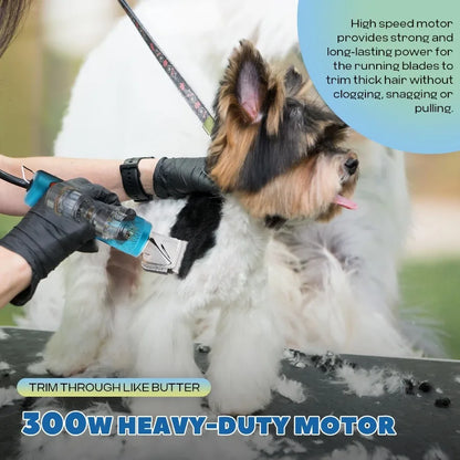 Pet Grooming Clippers 3-Speed Control Low Noise