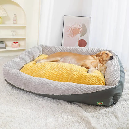 Rectangular Pet Bed, Removable padding and Machine Washable