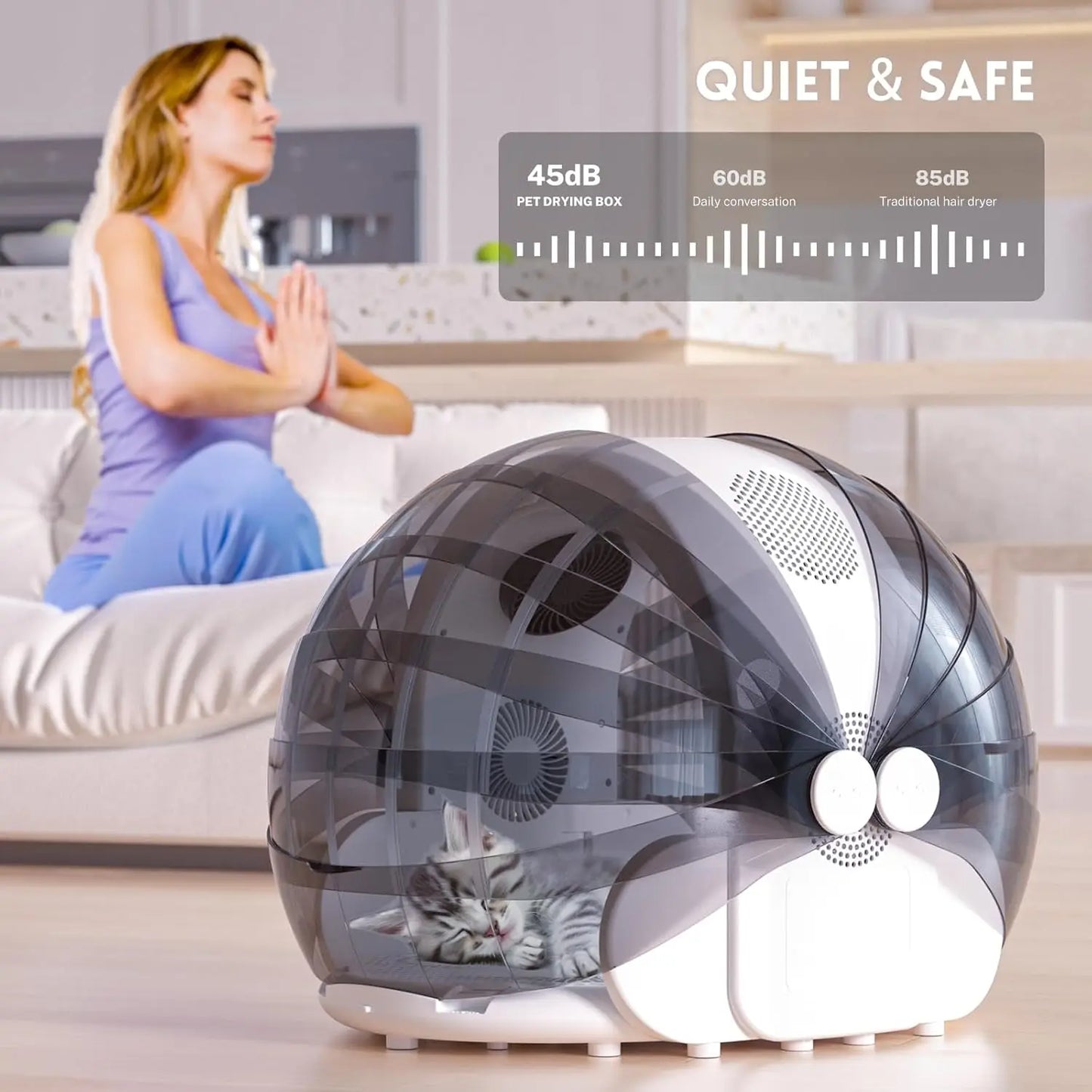 Automatic Pet Dryer Machine Cat & Dogs Dryer Box