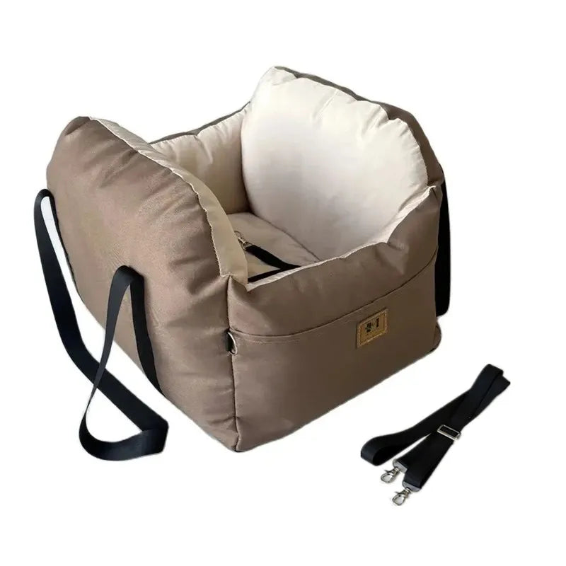 Pet Car Seat Bedding Travel Mattress with Safety Belt