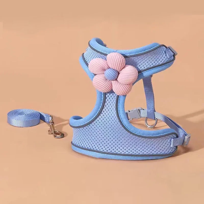 Dog Pet Harness with Leash for Small Medium Dogs