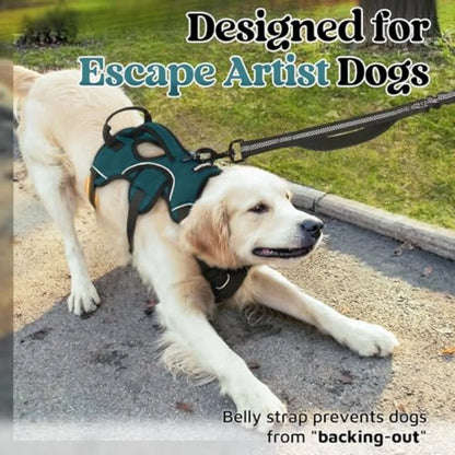 Escape Proof Adjustable Full Body Dog Harness