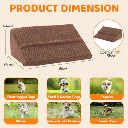 Non-Slip Foam Small Dog & Cat Stair Ramps