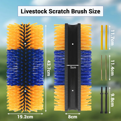 Livestock Scratch Full Massage Grooming Brush Kit.