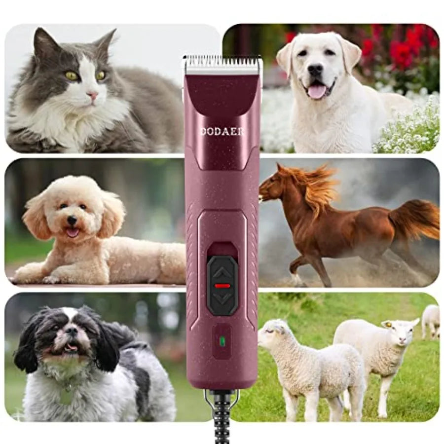 Professional Dog Grooming Low Noise Corded Clippers