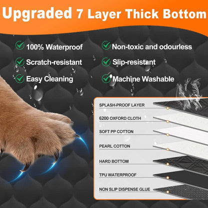 Waterproof Pet Travel Accessories Foldable Car Seat Protector