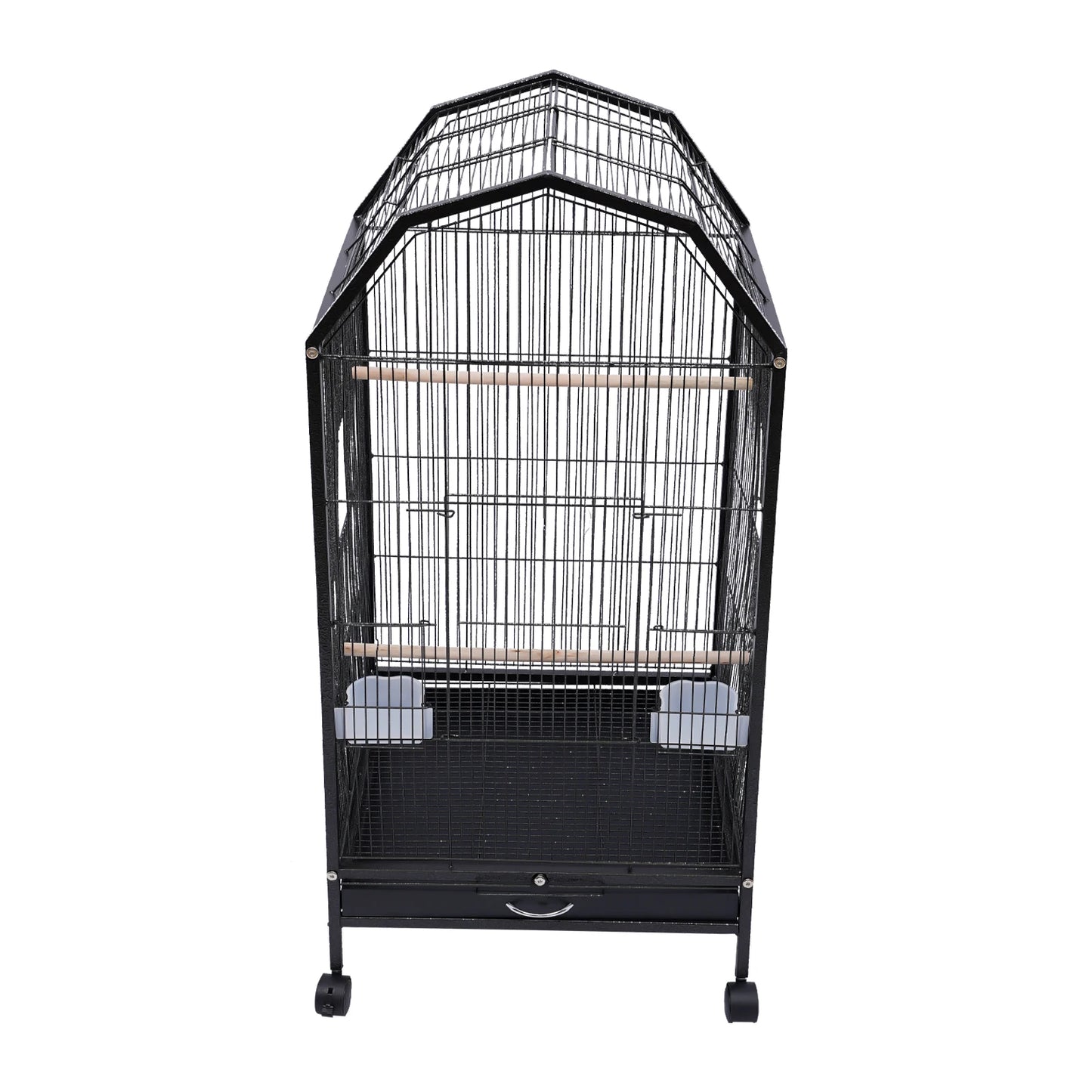 Large Bird Cage Stand on Wheels.