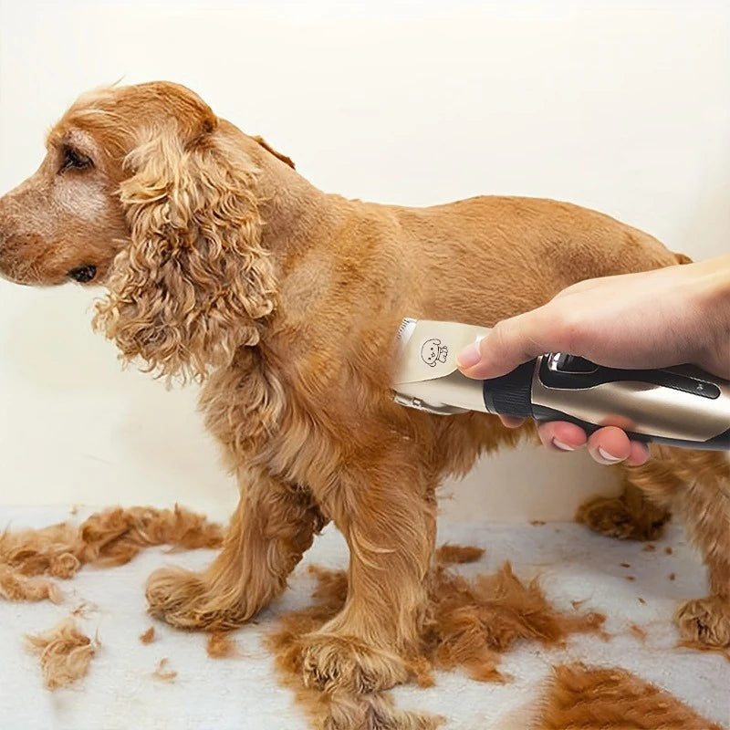 Pet Hair Trimmer Kit Electric Precision Clippers