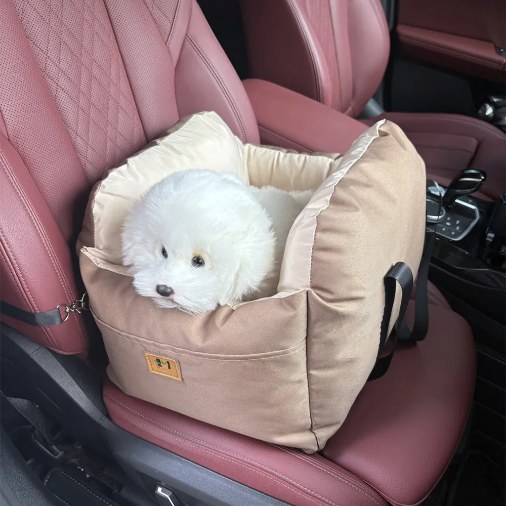 Pet Car Seat Bedding Travel Mattress with Safety Belt
