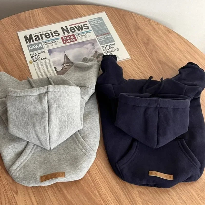 Letter Hoodie Fashion Cotton Dog Clothes / Costume