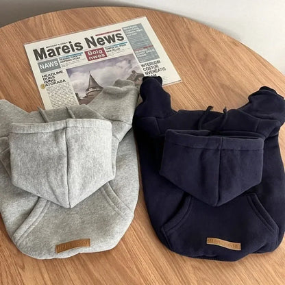 Letter Hoodie Fashion Cotton Dog Clothes / Costume