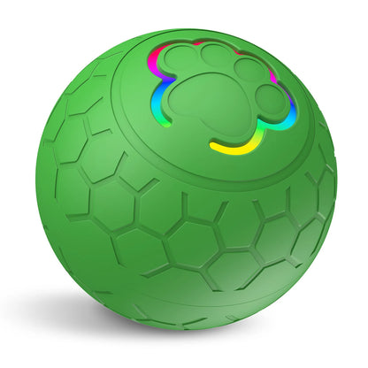 Smart Ball Electronic Interactive Pet Toy Bouncing, Rolling & Lights
