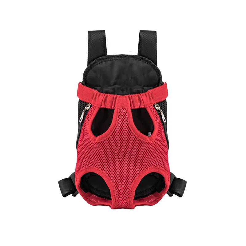 Double Shoulder Breathable Portable Pet Carrier Backpack