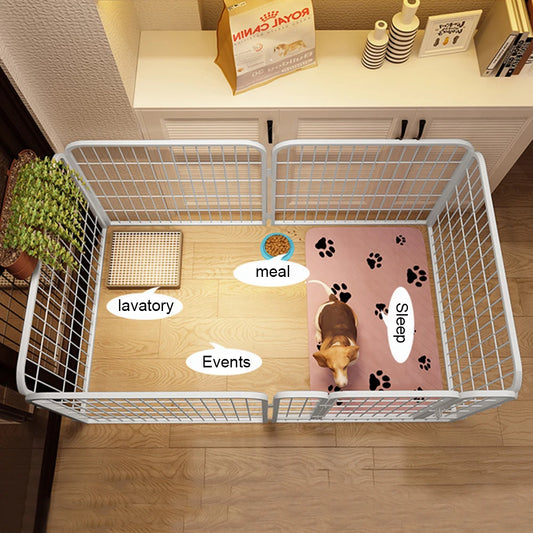 6 Panels Heavy Duty Foldable Dog Puppy Playpen